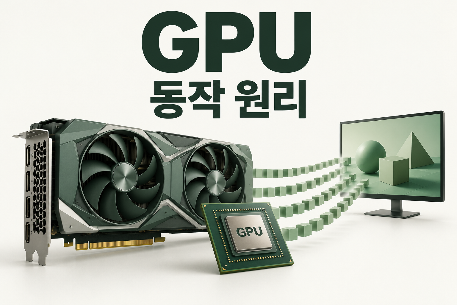 GPU의 동작 원리: 수많은 계산을 어떻게 나눠 처리할까?